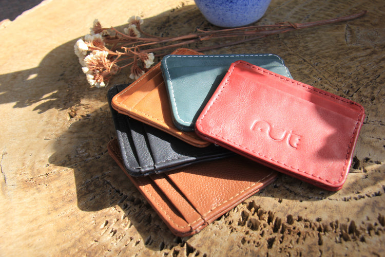 Genuine Leather Card Holder Collection