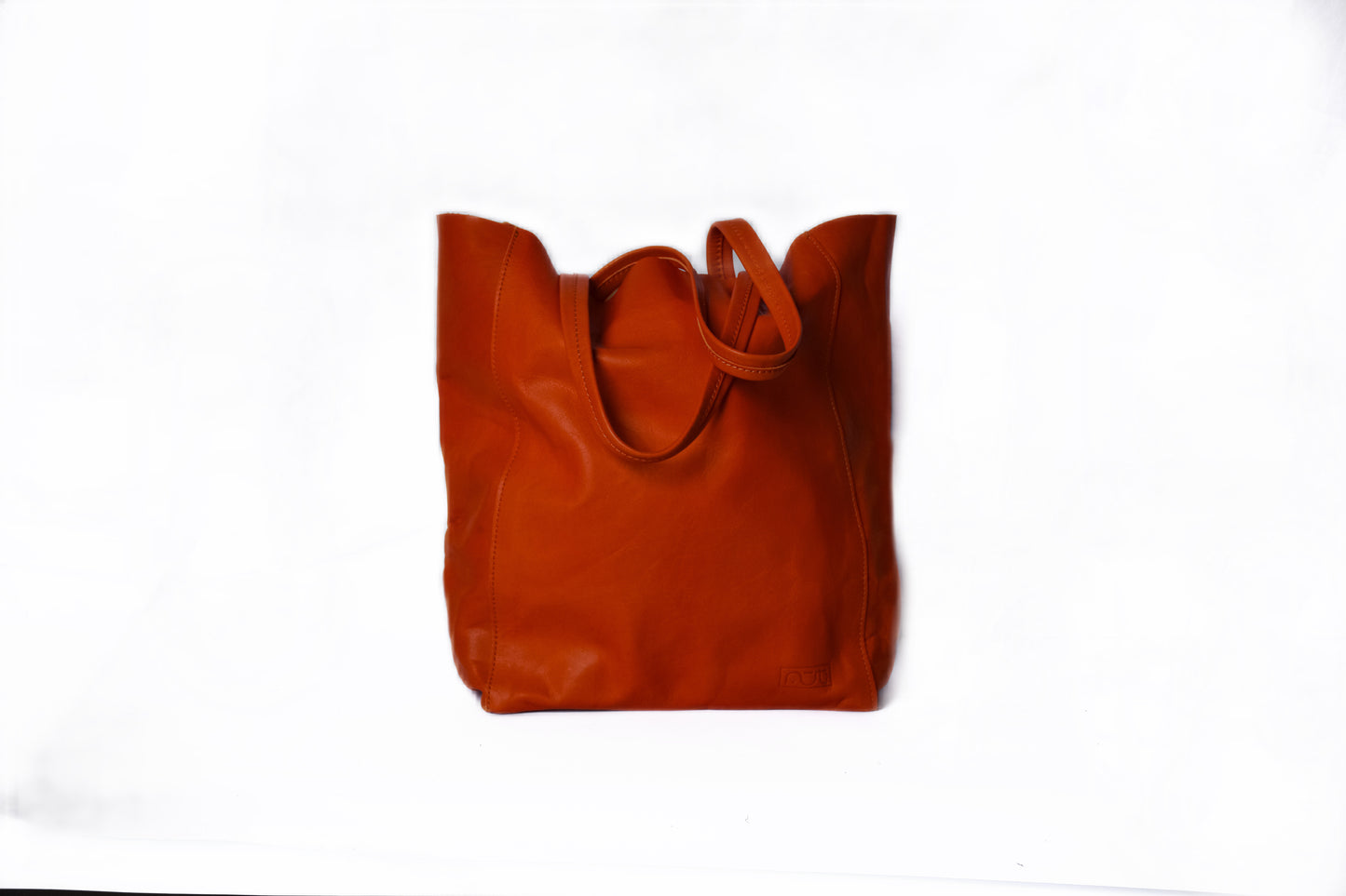 Genuine Leather Bag Orange