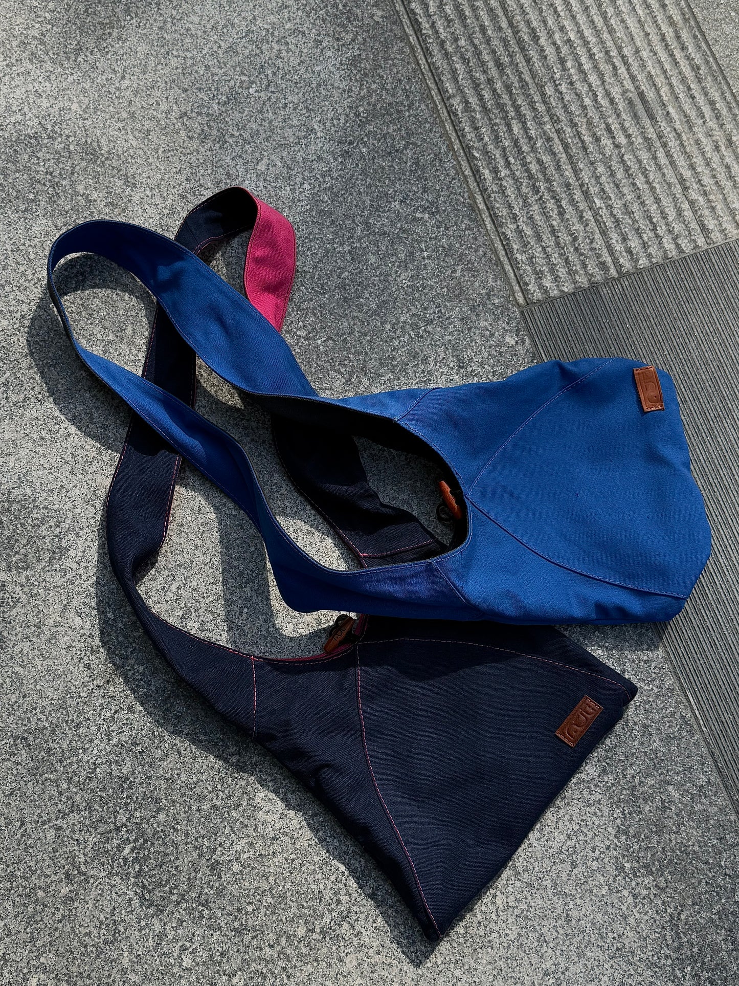 Chameleon Bag - Grey/blue