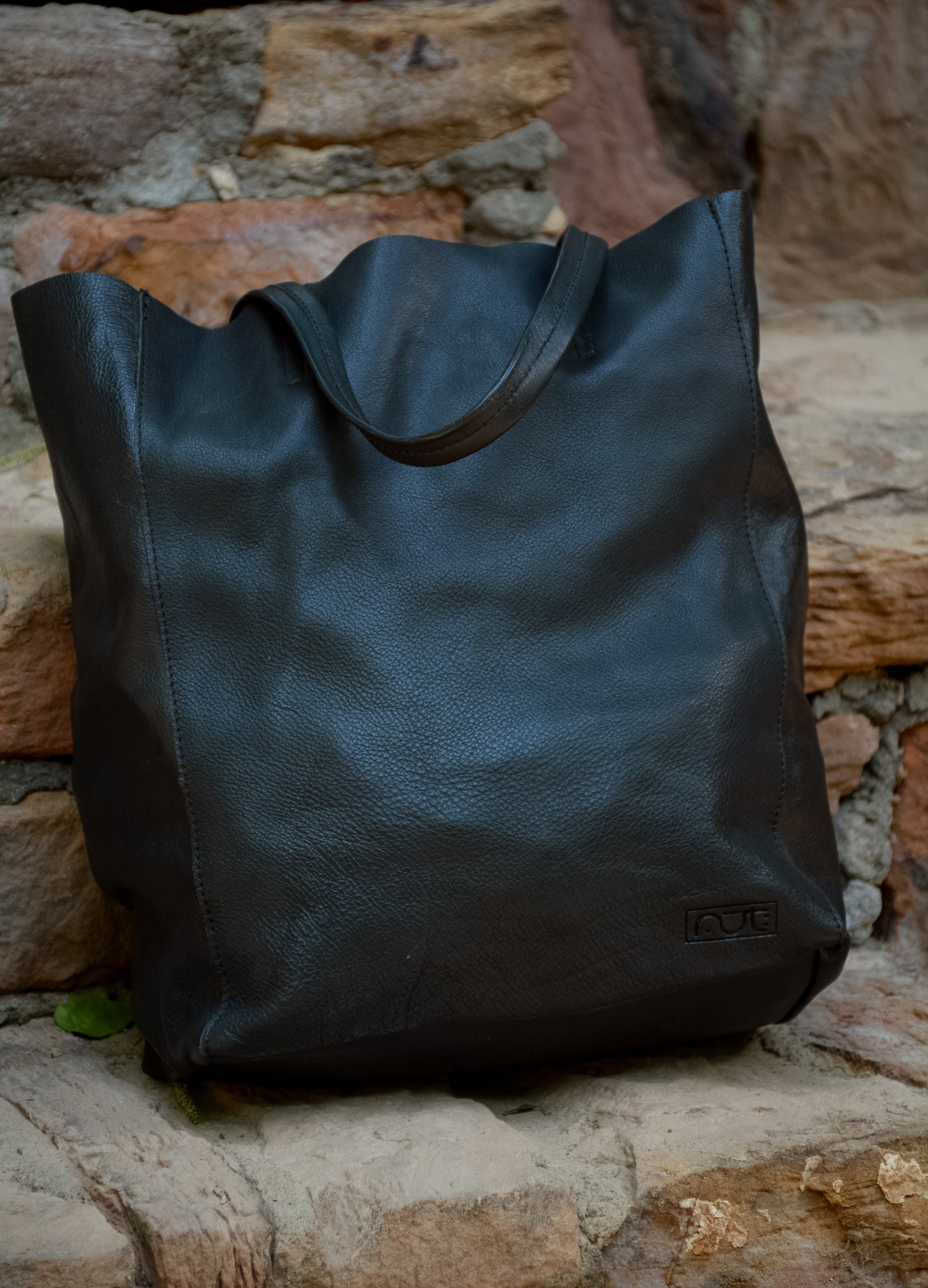 Genuine Leather Bag Black