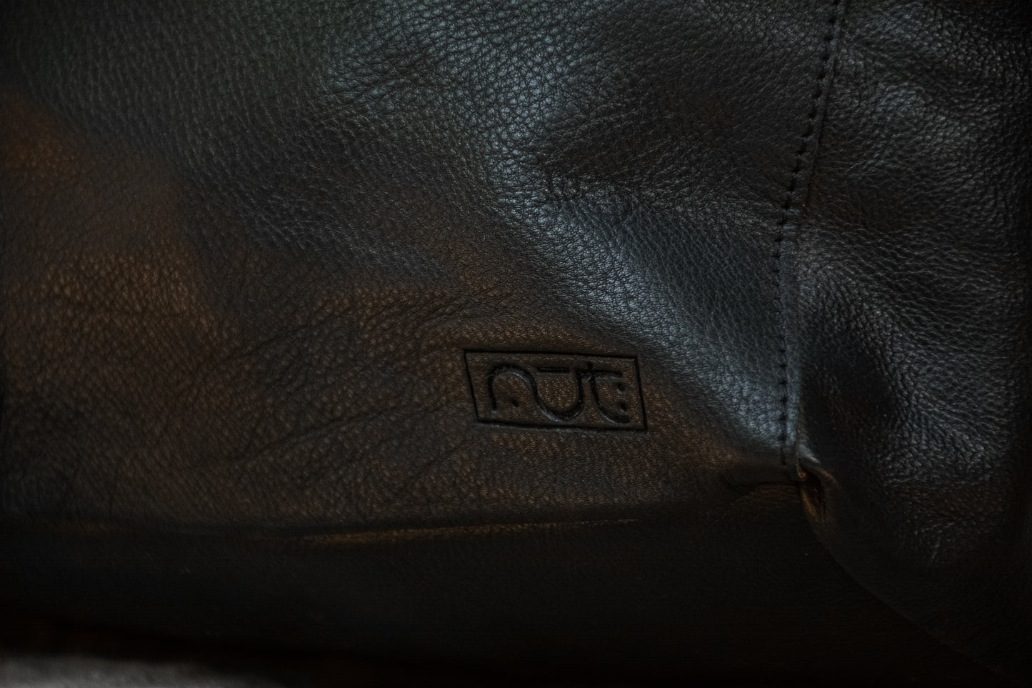 Genuine Leather Bag Black