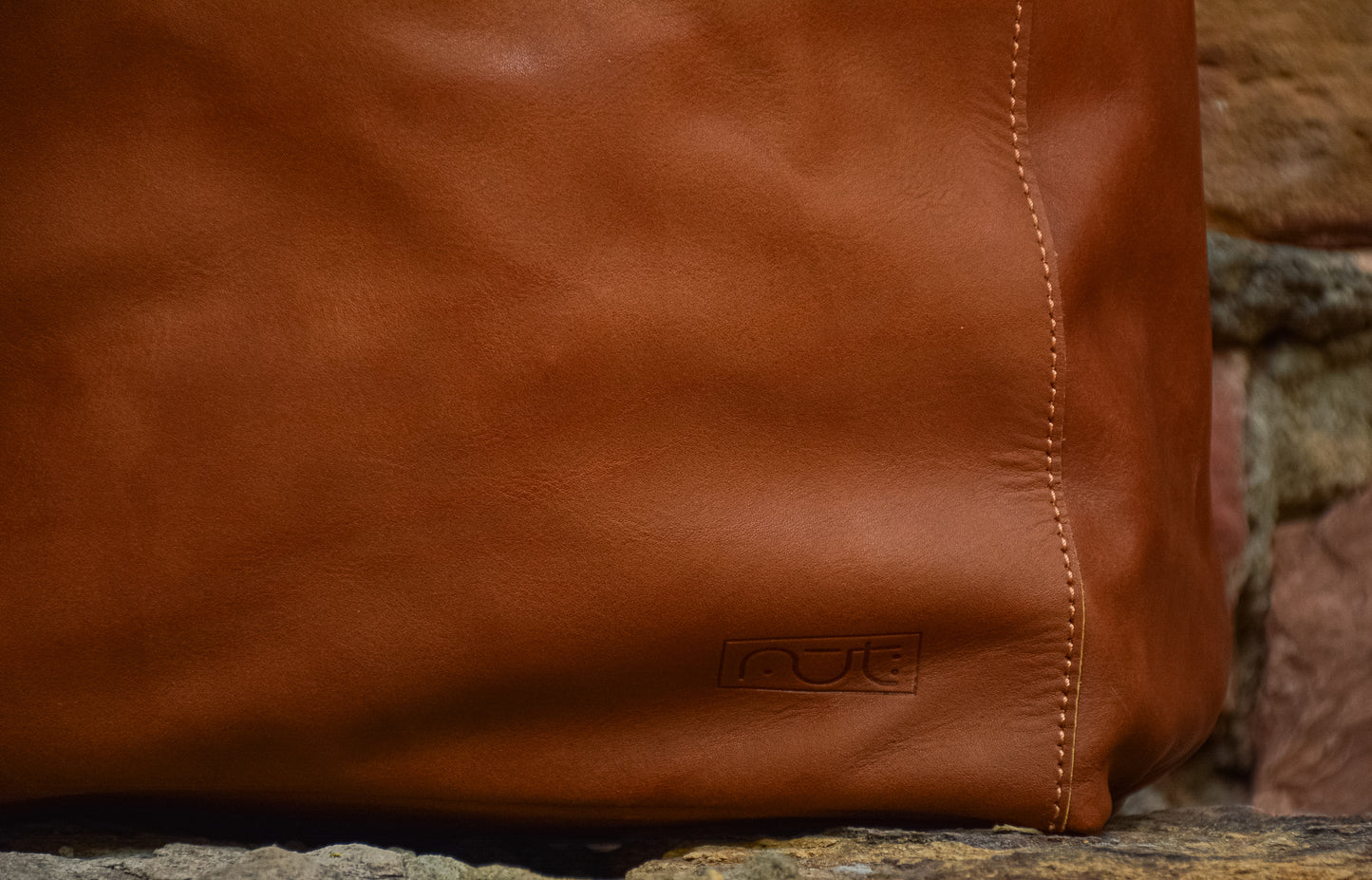 Genuine Leather Bag Camel