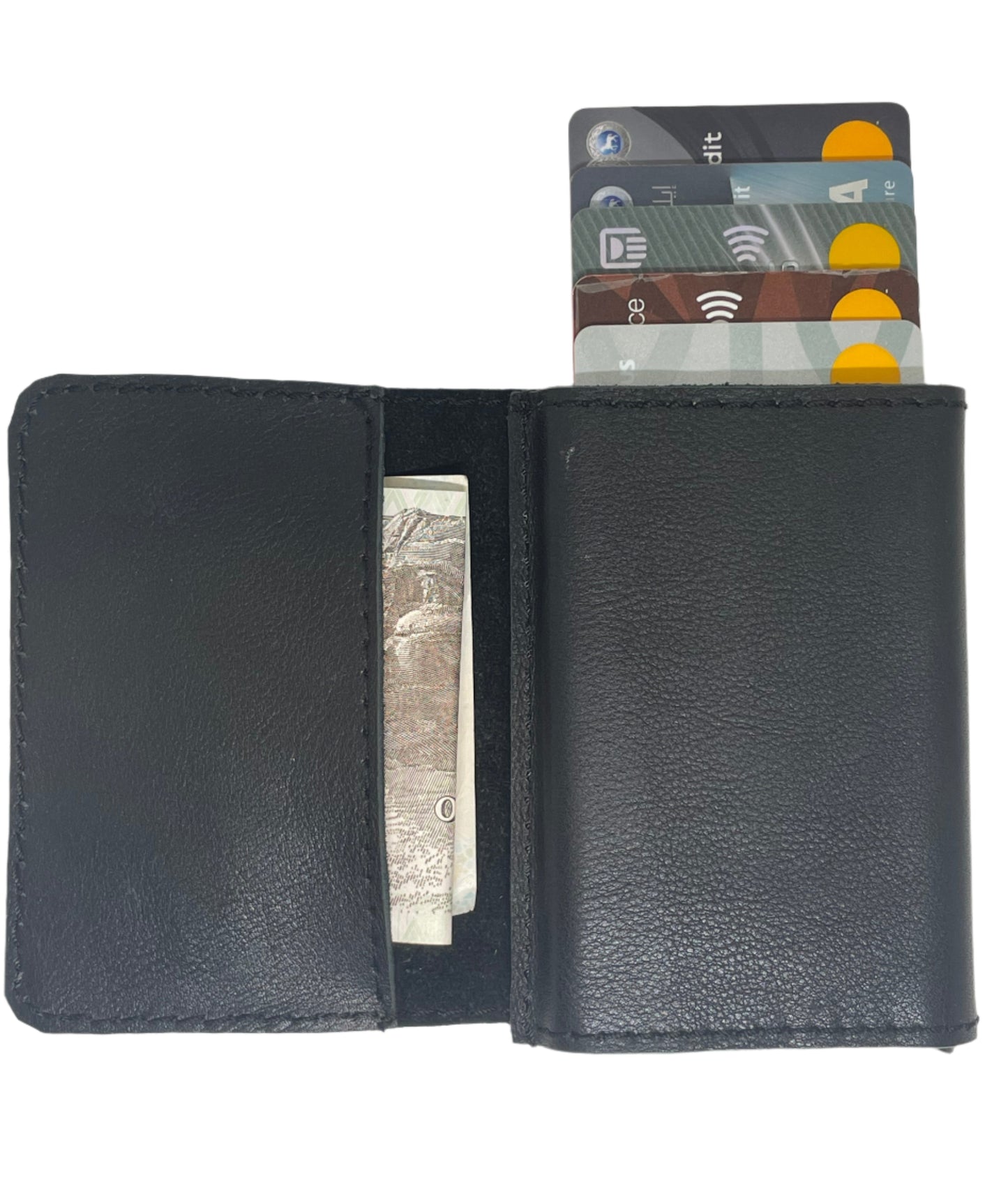 Black Anti-Theft Wallet