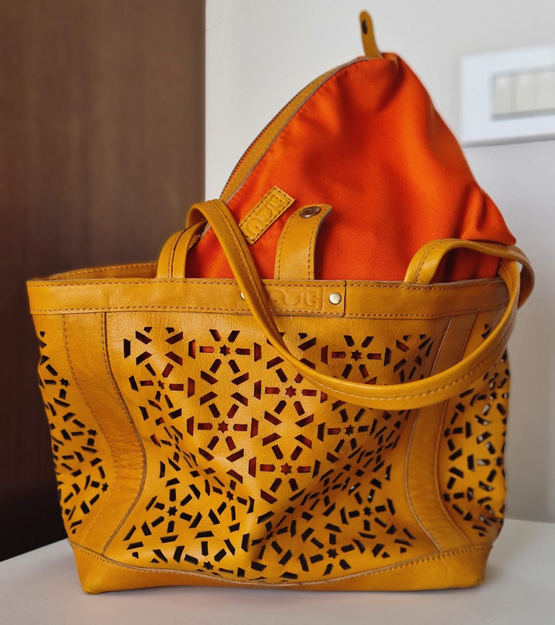 Masharabiya Bag - Yellow