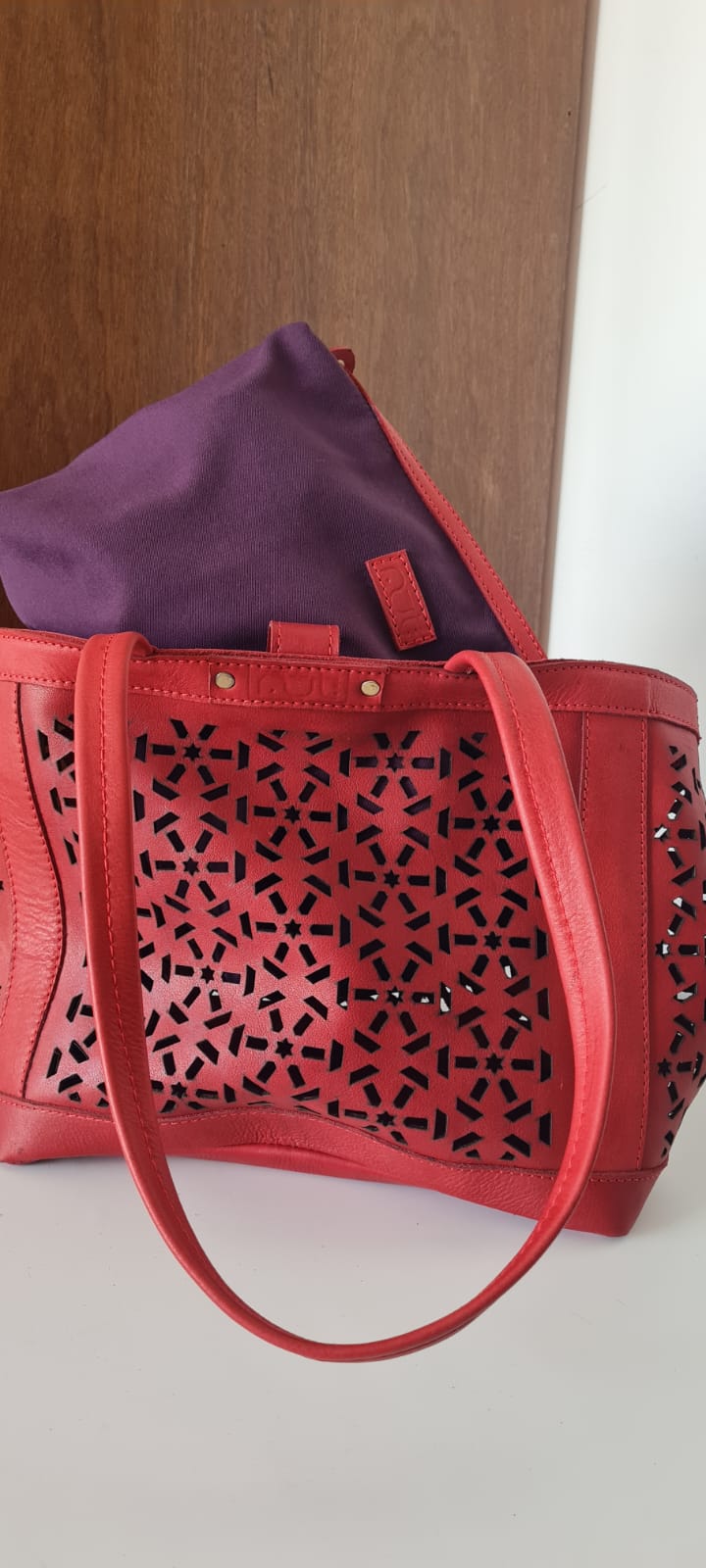 Masharabiya Bag - Red
