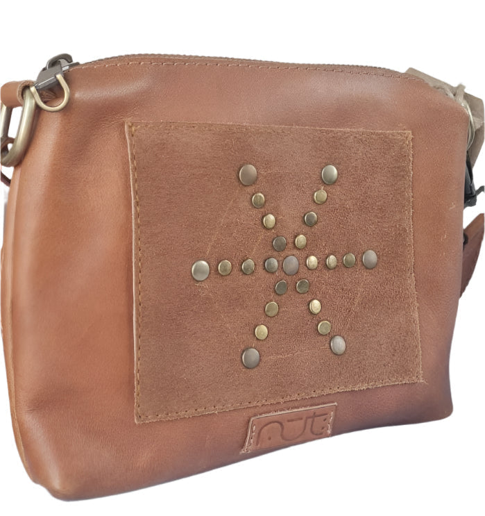 Camel Genuine Leather Clutch