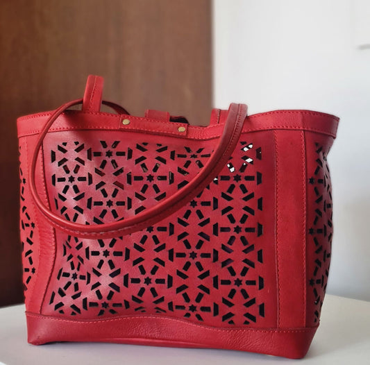 Masharabiya Bag - Red