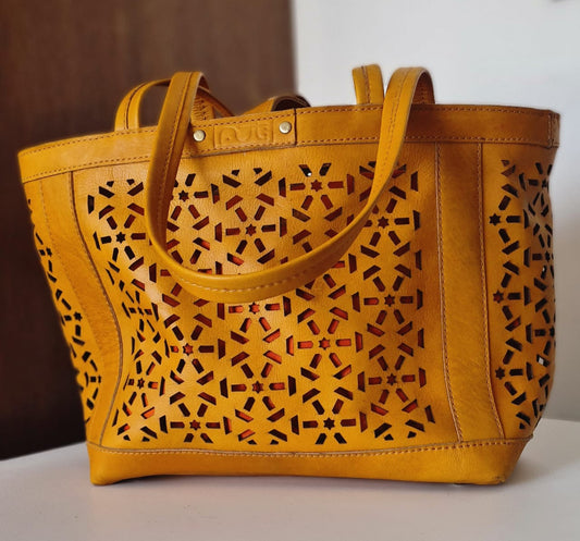 Masharabiya Bag - Yellow