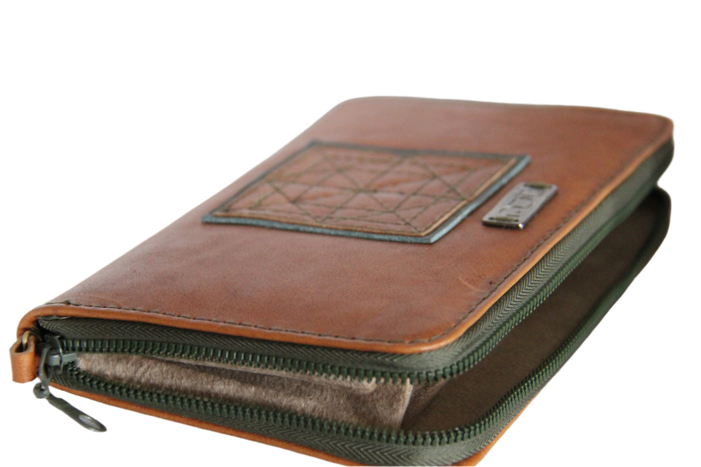 Camel Convertible Leather Purse