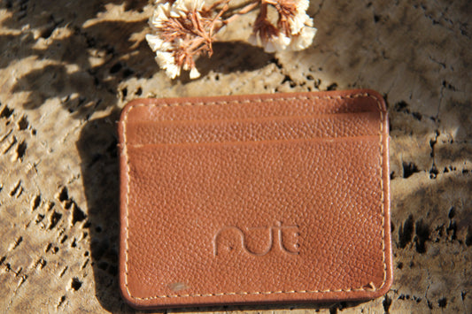 Brown Genuine Leather Card Holder